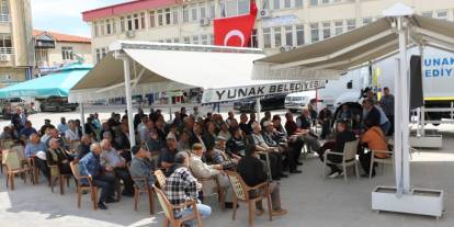 Yunak Belediye Başkanı Günaltay, vatandaşların sorularını yanıtladı
