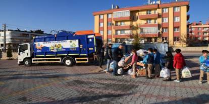 Konya'da 64 okul 222 ton atığı geri dönüşüme kazandırdı!