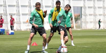 Konyaspor'da Alanyaspor mesaisi sürüyor