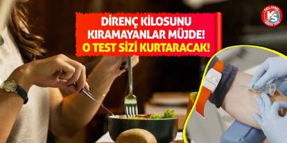 Direnç Kilosunu Kıramayanlar Müjde! O Test Sizi Kurtaracak!