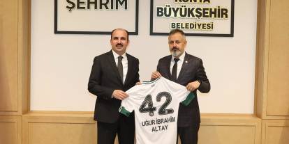 Uğur İbrahim Altay ile Ömer Korkmaz'dan Konyaspor zirvesi! İşte merak edilen görüşmenin detayları