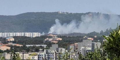Güney Kore'de 4 kişiyi taşıyan askeri uçak düştü