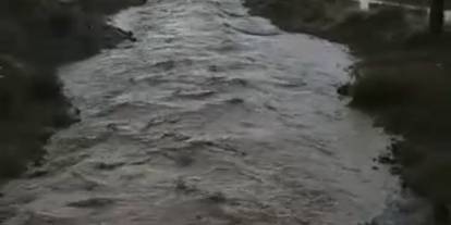 Karapınar’da sağanak yağış