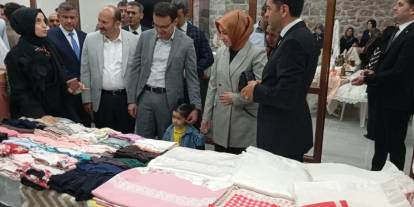 Konya'da anaokulu öğrencilerinden yıl sonu sergisi!