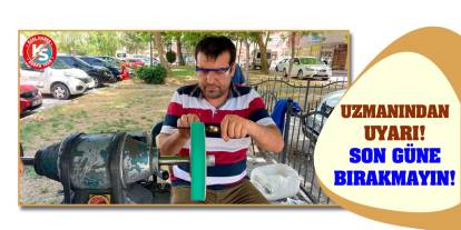 Uzmanından Uyarı! Son Güne Bırakmayın