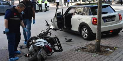 Konya'da otomobilin çarptığı kurye, ilk iş gününde öldü!