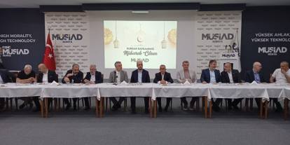 MÜSİAD Konya Şubesi Bayramlaştı