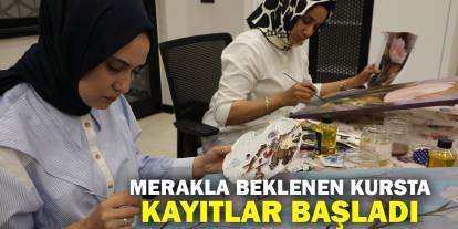 Merakla Beklenen Kursta Kayıtlar Başladı