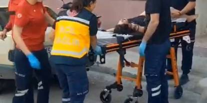 'İntihar' ihbarında bulundu, balkondan atlamaya kalkıştı