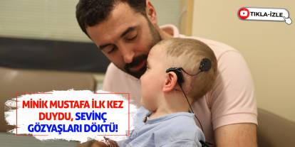 Minik Mustafa İlk Kez Duydu, Sevinç Gözyaşları Döktü!