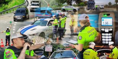 Emniyet ve trafik ekiplerince bir haftada 403 bin 49 sürücüye işlem yapıldı