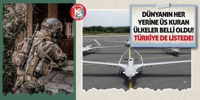 Dünyanın her yerine üs kuran ülkeler belli oldu! Türkiye de listede!