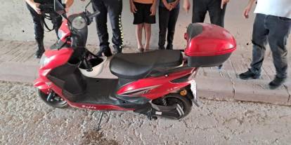 Konya'da motosiklet devrildi: 1 yaralı