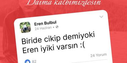 Bakan Göktaş'tan, 'İyi ki varsın Eren' paylaşımı