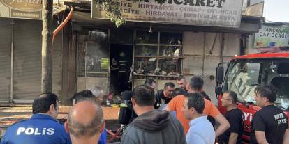 Konya’da iş yerinde korkutan yangın