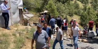 Erzurum'da Oltu taşı ocağında göçük