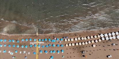 11 mavi bayraklı plaj yerli ve yabancı turistlere hizmet verecek