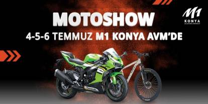 Motor tutkunları M1 Konya AVM'de buluşuyor