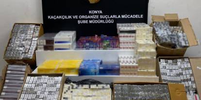 Konya’da Kaçakçılığa Darbe! Silah ve Sigara Ele Geçirildi