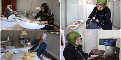 Kooperatif kuran kadınlar üretime katkı sağlıyor