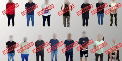 15 suçlu Türkiye'ye getirildi