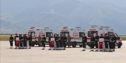 Vatan Size Minnettar! Şehitlerimizi Uğurluyoruz