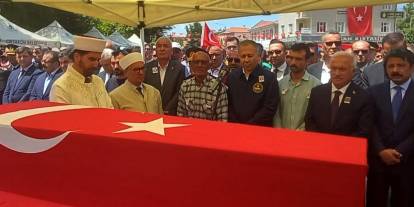 Şehit Özkan Özkanlı, son yolculuğuna uğurlandı