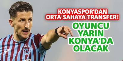 Konyaspor'dan orta sahaya transfer! Oyuncu yarın Konya'da olacak