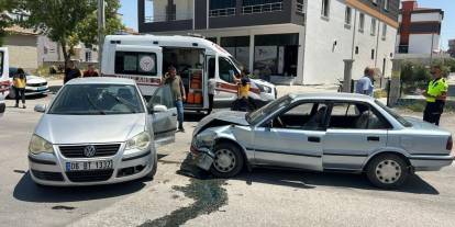 Konya'da otomobiller çarpıştı: 6 yaralı