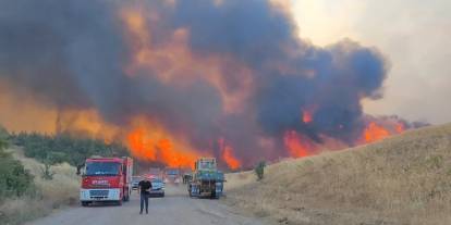 Tekirdağ’daki orman yangını kontrol altına alındı