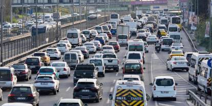 Trafikteki toplam araç sayısı haziranda 184 bin 554 arttı