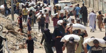 Gazze'de haftalık 500 bin çuval una ihtiyaç var