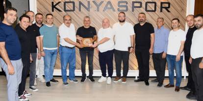 KONSİAD’dan Konyaspor'da Başkan Atiker'e Ziyaret