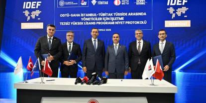 TÜBİTAK'tan IDEF 2025'te 8 önemli işbirliği anlaşması