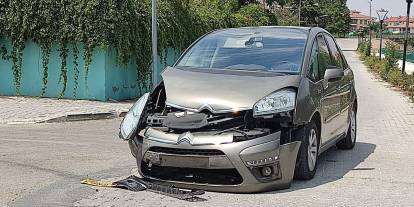 Konya'da yabancı plakalı araç kazaya karıştı! 1 yaralı!