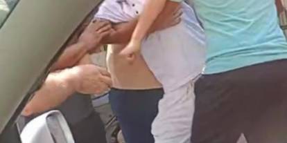 Yol Kavgası Saniyeler İçinde Dehşete Dönüştü!