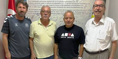 Konyaspor Akademi'den Konya ASKF'ye ziyaret