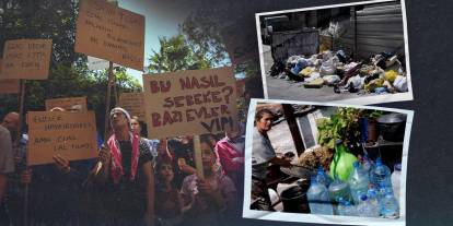 İzmir'de bir yanda susuzluk bir yanda çöp krizi var