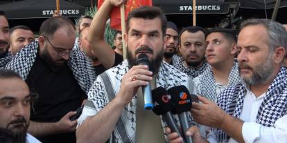 Konya'da İsrail protesto edildi