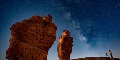 Perseid Meteor Yağmuru Kuşça’da Gökyüzünü Büyüledi