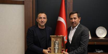 Konyaspor'da Recep Uçar'dan Başkan Kılca'ya Ziyaret