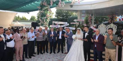 Konya’da görkemli düğün! Siyaset ve iş dünyası bir arada!