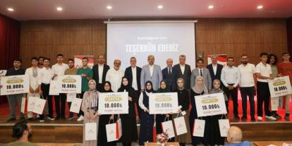Konya'da öğrencilere başarı ödülü!