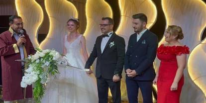 Gamze ve Ali Hayatlarını Birleştirdi