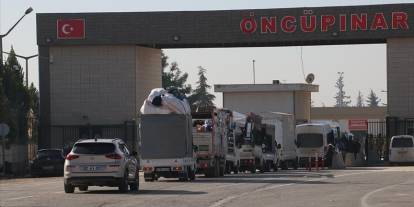 Suriye'ye pasaportla geçiş işlemleri başladı