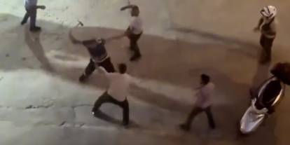 Tartışma Kanlı Bitti! Nacakla Saldırı Anı Cep Kamerasında