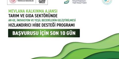 MEVKA’nın 30 milyon liralık destek başvurusu için son 10 gün