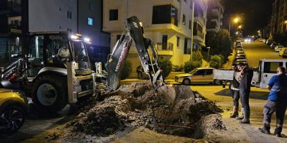 Facianın Eşiğinden Dönüldü! Su Arızası Çalışmasında Doğalgaz Hattı Patladı