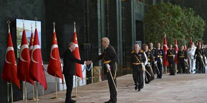 Cumhurbaşkanı Erdoğan, 30 Ağustos tebriklerini kabul etti