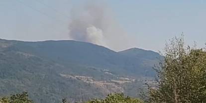 Karabük’te orman yangını